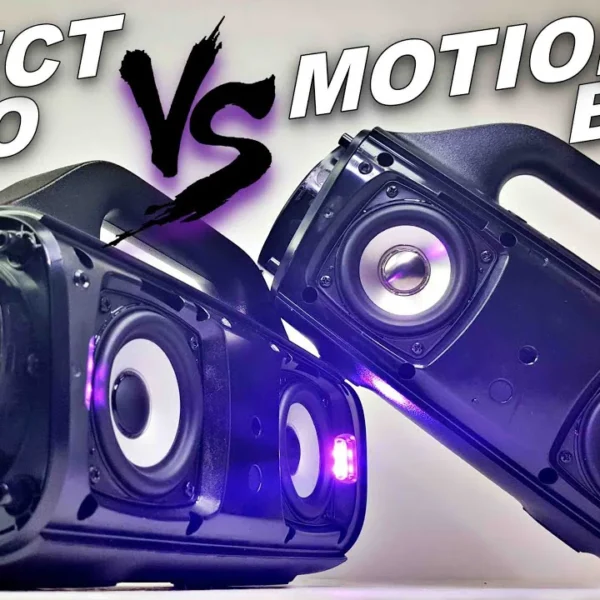مقایسه اسپیکرهای Motion Boom و Select Pro