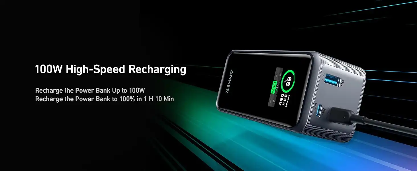 پاوربانک انکر Anker Prime 20,000mAh Power Bank 200W A1336
