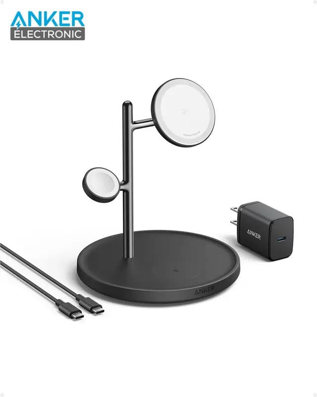 Anker MagGo Wireless Charging Station (3-in-1 Stand) B25M3111 TD01 V1