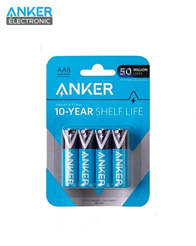 B1810H13 باتری قلمی 1.5 ولت انکر Anker Batteries Alkaline AA 8-pack B1810H13 پک 8 تایی - Image 1