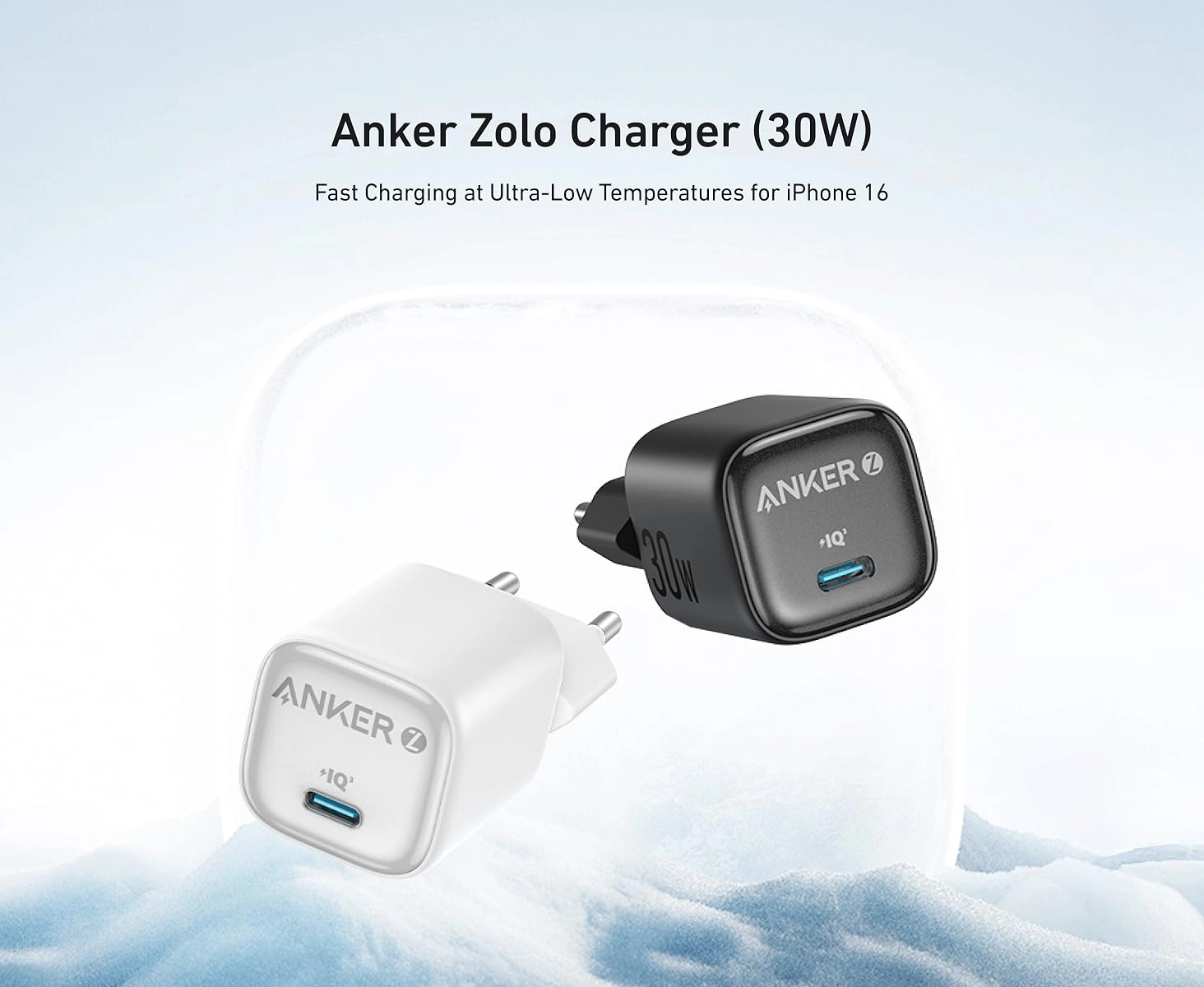 شارژر دیواری 30 وات انکر Anker Zolo GaN Compact Charger 30W A2698