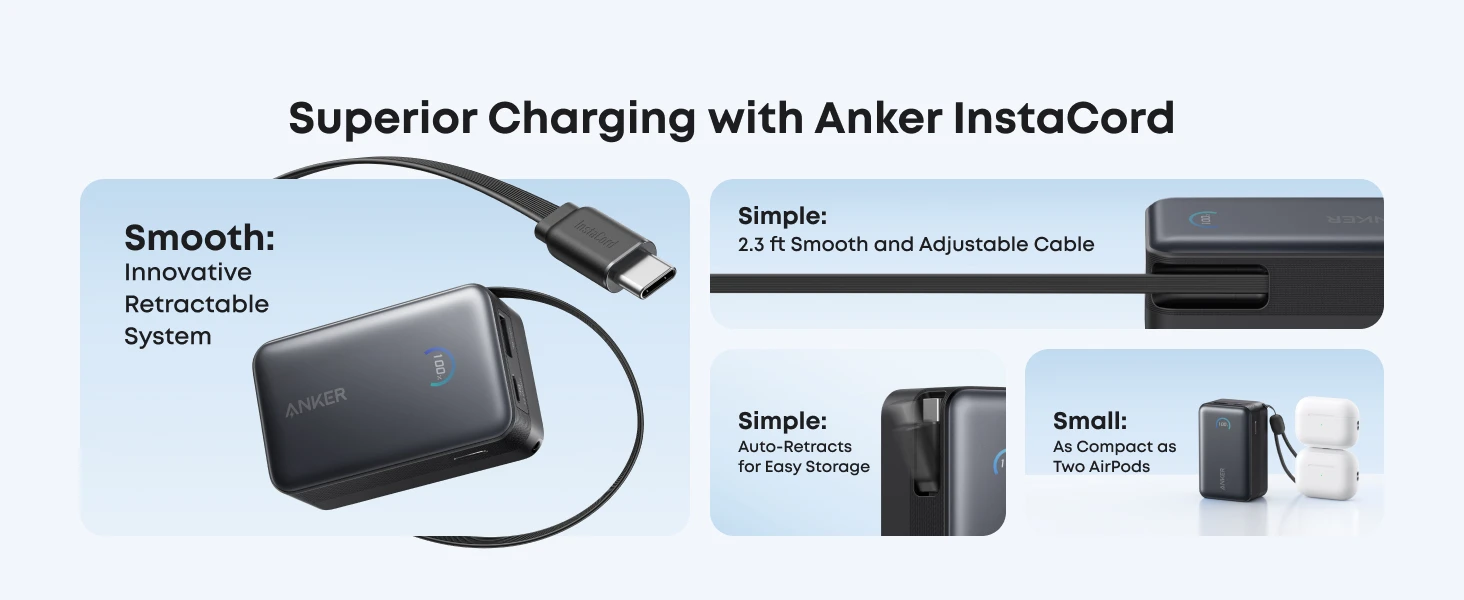 پاوربانک انکر Anker Nano Power Bank 10,000mAh A1638
