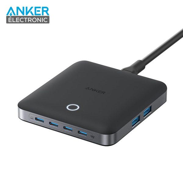 شارژر رومیزی انکر Anker Charger 6 Ports GaN A2155 130W