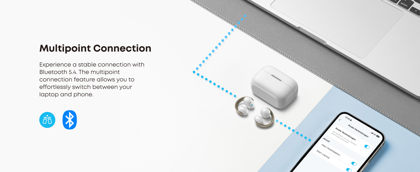 هدفون بی سیم انکر Anker Soundcore AeroClip A3388