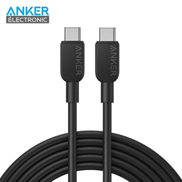 کابل USB C به USB C انکر Anker 310 USB C to USB C 0.9m Cable A81E1