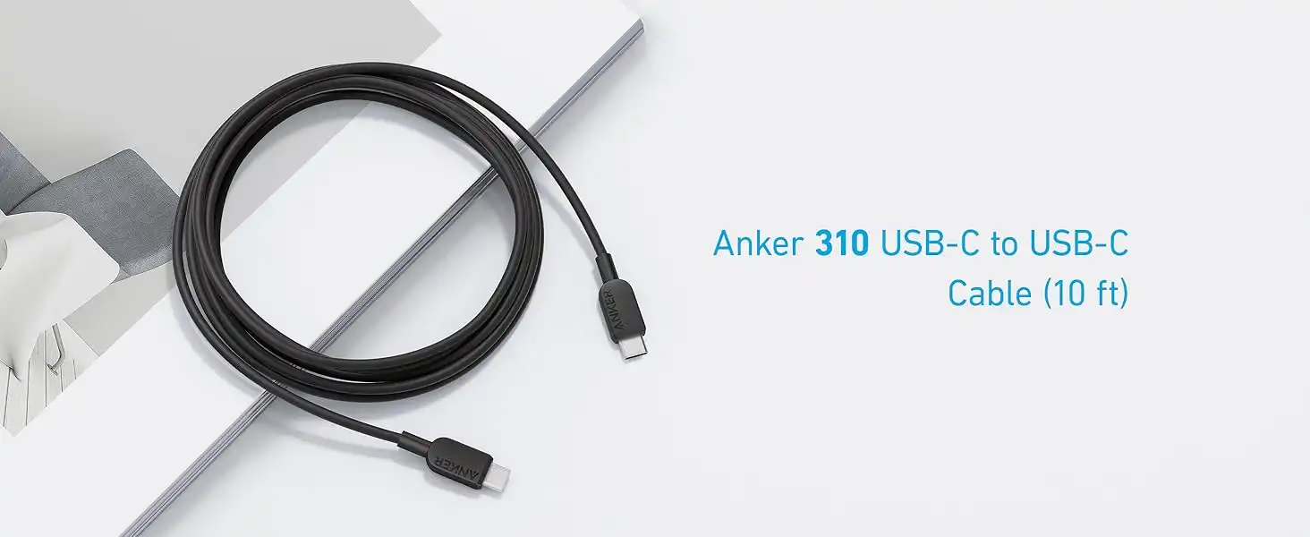 کابل انکر Anker 310 USB C to USB C 0.9m Cable A81E1