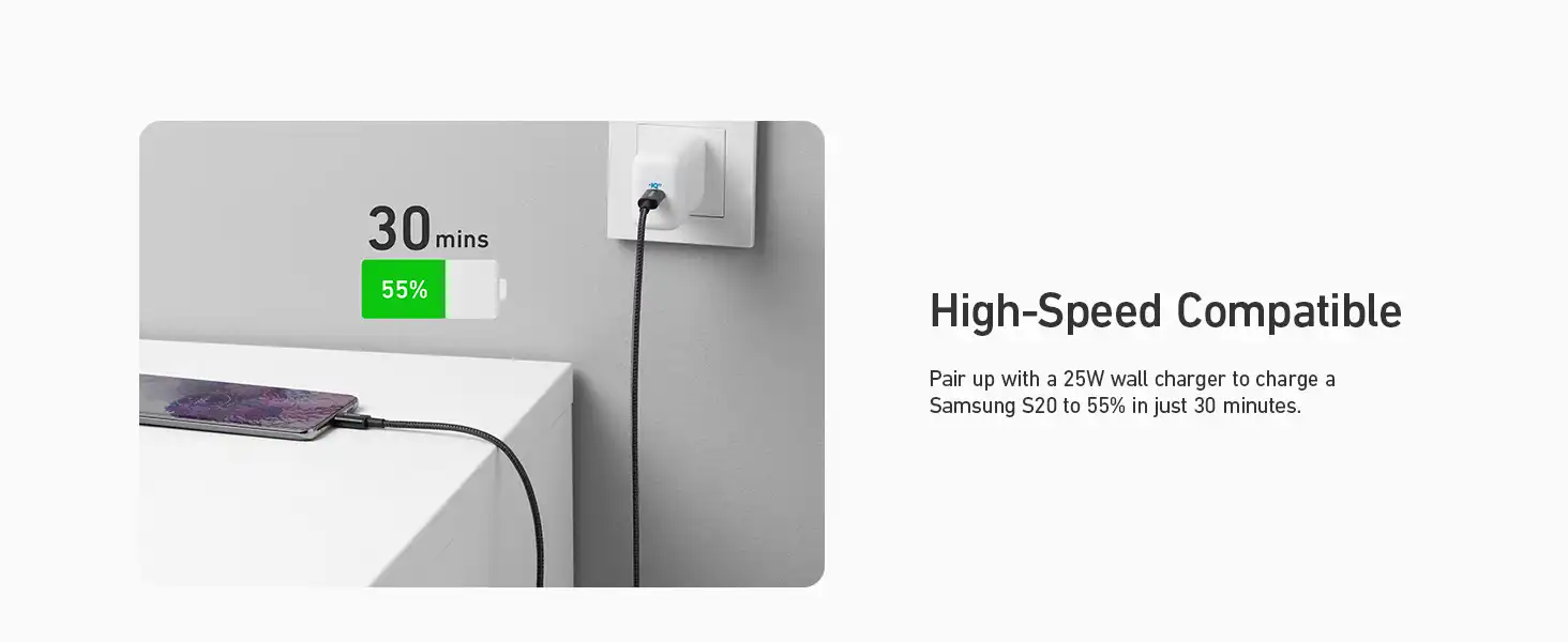 کابل انکر Anker USB-C to USB-C 0.9m Cable A8752