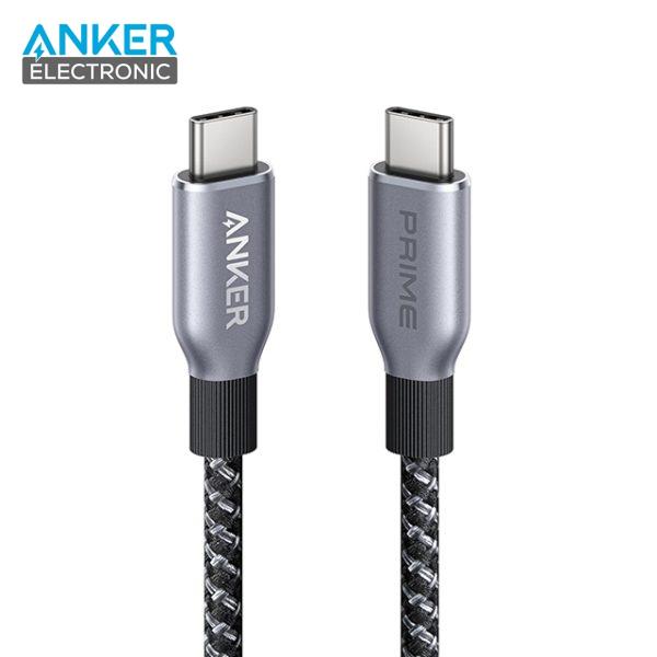 کابل شارژ 180 سانتی متر USB C به USB C انکر Anker Prime USB C to USB C Cable 240W A88E2612