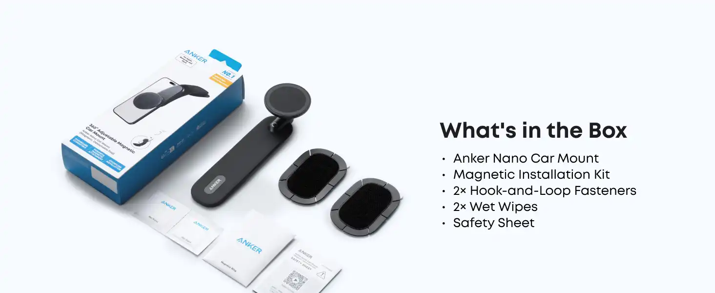 پایه نگهدارنده مگنتی انکر Anker Nano Car Mounted Magnetic