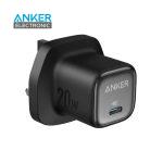 شارژر دیواری 20 وات انکر Anker Zolo 20W GaN Charger A2699 UK پلاگ سه پین