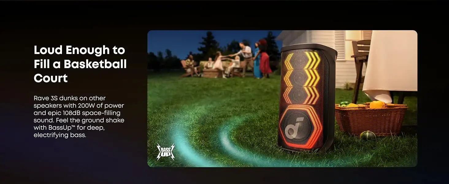 اسپیکر انکر Anker Soundcore Rave 3S A31A3 2 A31A3 11