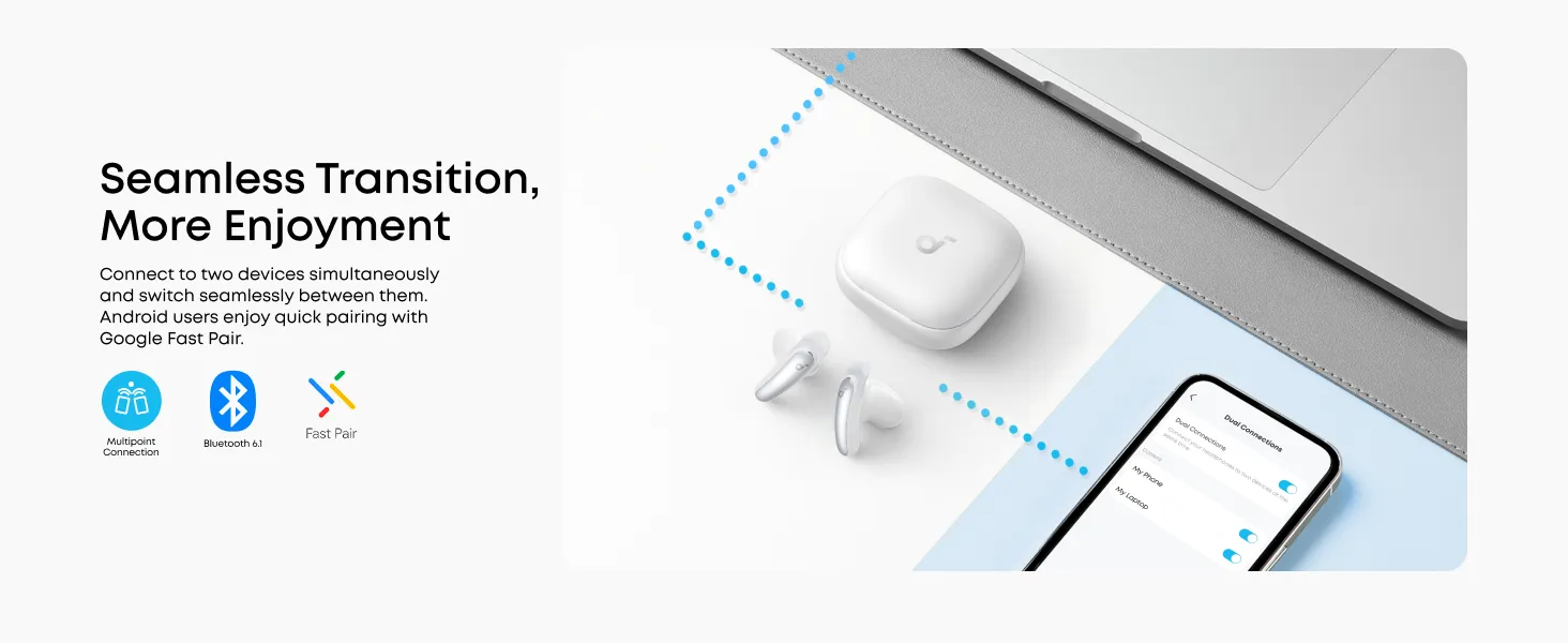 هدفون انکر Anker Soundcore Liberty Buds D1200 6 D1200 9